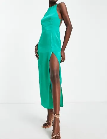 Rochie lunga ASOS, turcoaz Verde