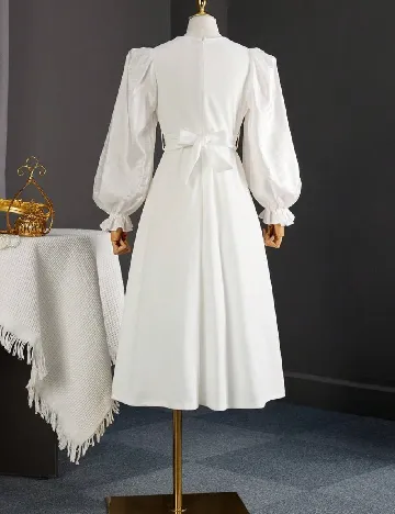 Rochie Shein Kids, alb Alb