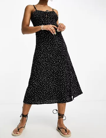 Rochie medie Monki, negru Negru