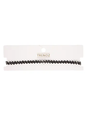 Chocker Trendz, negru Negru