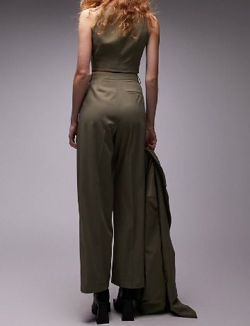 Pantaloni Top Shop, verde