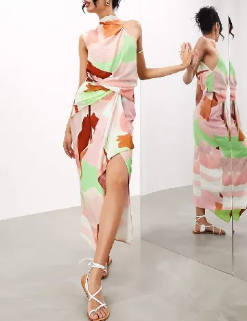 Rochie medie ASOS, mix culori Mix culori