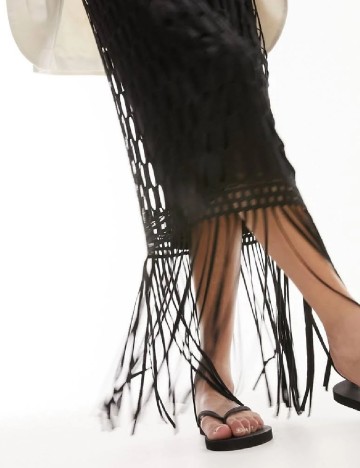 Fusta Top Shop, negru