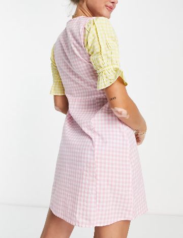 Rochie scurta Influence, roz