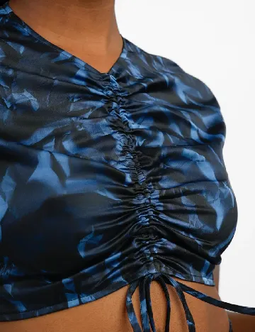 Top ALLSAINTS, albastru Albastru