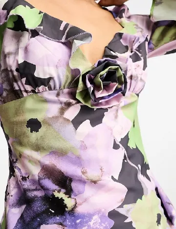 Rochie lunga ASOS, floral print Floral print