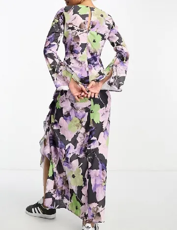 Rochie lunga ASOS, floral print Floral print