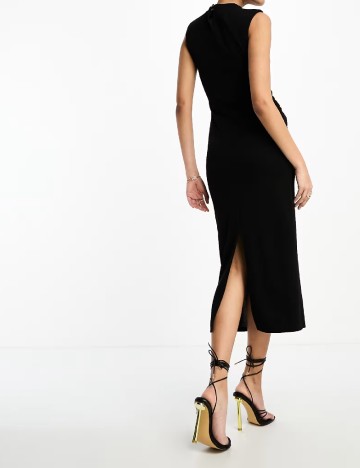 Rochie medie ASOS, negru