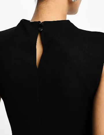 Rochie medie ASOS, negru Negru