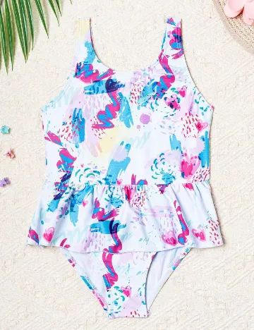 Costum de baie Shein Kids, mix culori Mix culori