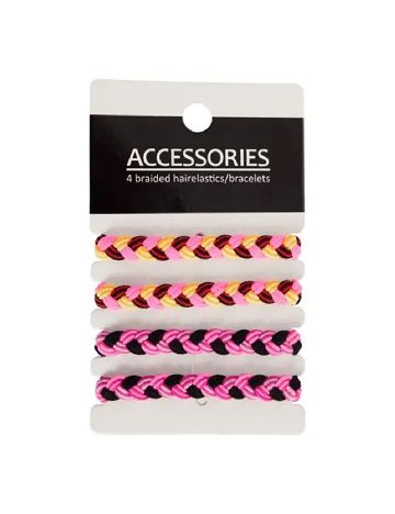 Set elastice de par 4 bucati ACTION, mix culori