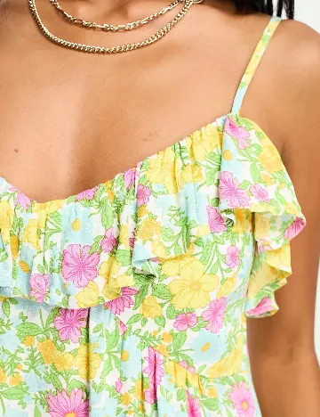 Rochie lunga Miss Selfridge, floral print Floral print