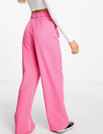 Pantaloni Stradivarius, roz Roz