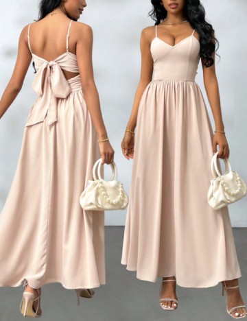 Rochie lunga SHEIN, bej