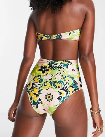 Costum de baie Top Shop, floral print Floral print