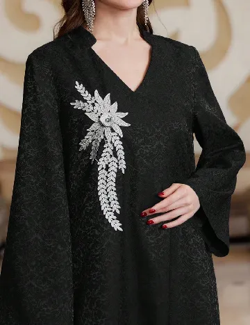Rochie lunga SHEIN, negru Negru