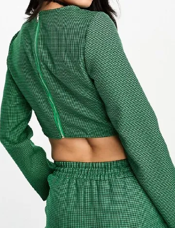 Top extro&vert, verde Verde