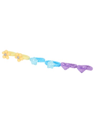Set elastice de par 6 bucati ACTION, mix culori