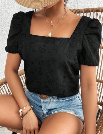 Bluza SHEIN, negru