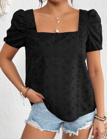 Bluza SHEIN, negru