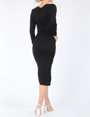 Rochie medie French Connection, negru Negru