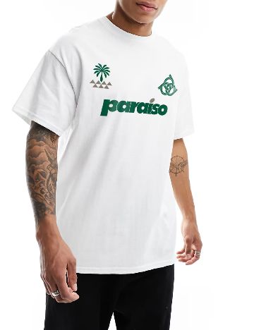 Tricou Oversize ASOS, alb