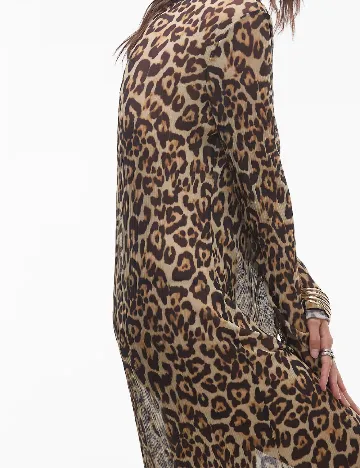 Rochie lunga Top Shop, animal print Animal print