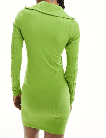 Rochie scurta COLLUSION, verde Verde