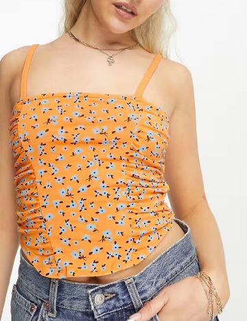 Top ASOS, portocaliu