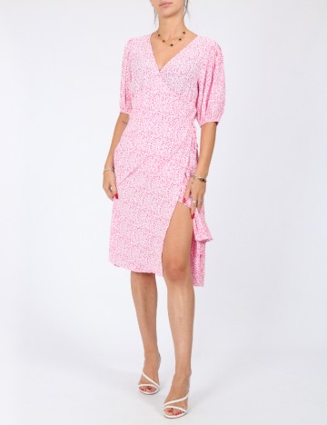 Rochie medie Vero Moda, roz