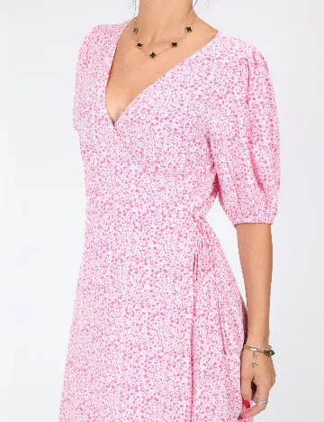 Rochie medie Vero Moda, roz Roz