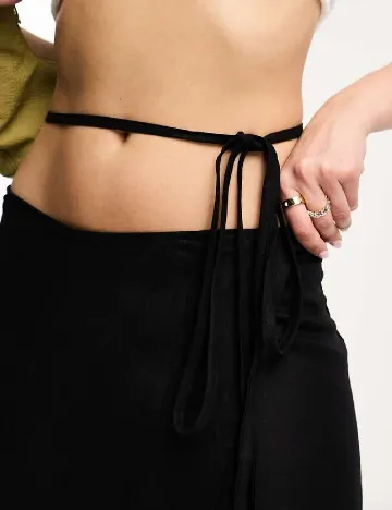 Fusta Weekday, negru Negru