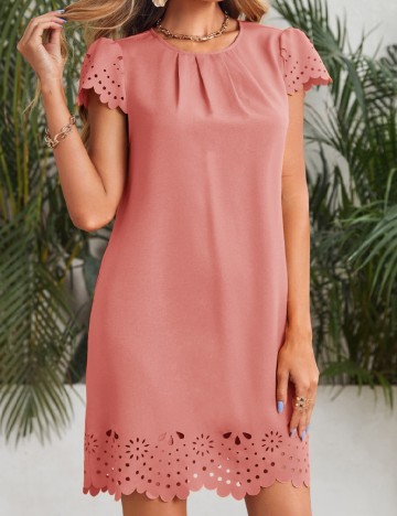 Rochie scurta SHEIN, roz