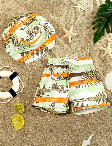 Short de baie Shein Kids, mix culori