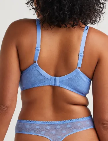 Chiloti Ivory Rose Curve, albastru Albastru