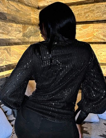 Bluza SHEIN, negru