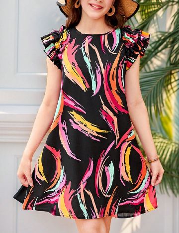 Rochie Shein Kids, mix culori