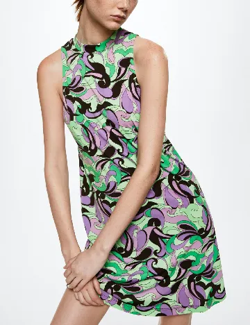 Rochie scurta Mango, mix culori Mix culori