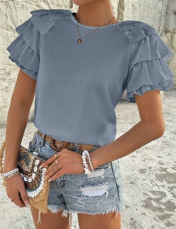 Bluza SHEIN, albastru