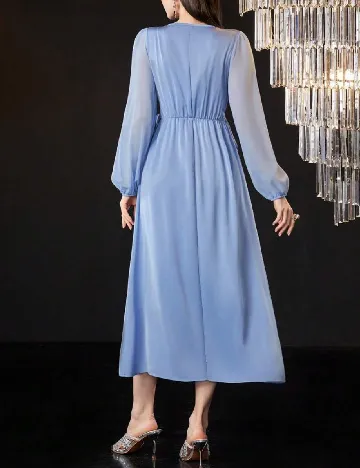 Rochie lunga SHEIN, albastru Albastru