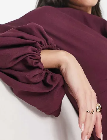 Rochie scurta ASOS, pruna Mov