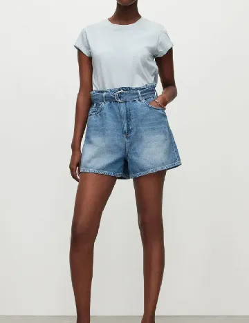 Tricou ALLSAINTS, bleu Albastru