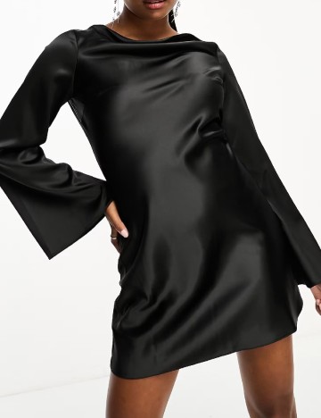 Rochie scurta PETITES MISS SELFRIDGE, negru