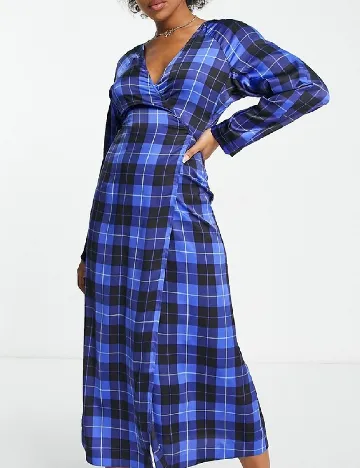Rochie medie Monki, albastru Albastru
