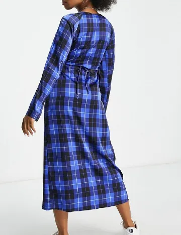 Rochie medie Monki, albastru Albastru