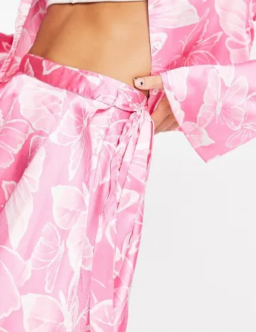 Fusta Neon Rose, roz Roz