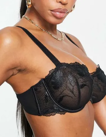 Sutien ASOS, negru Negru