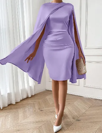 Rochie scurta SHEIN, lila Mov