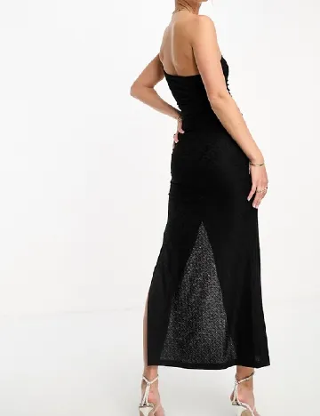 Rochie lunga Miss Selfridge, negru Negru