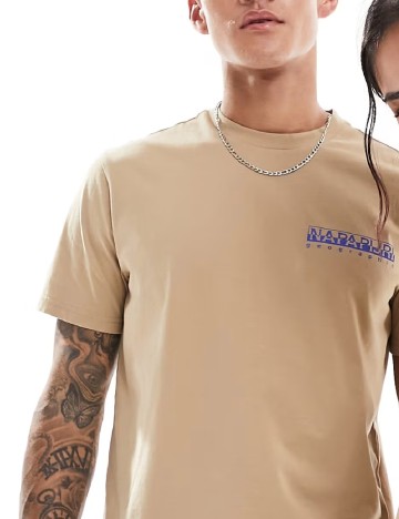 Tricou Napapijri, maro